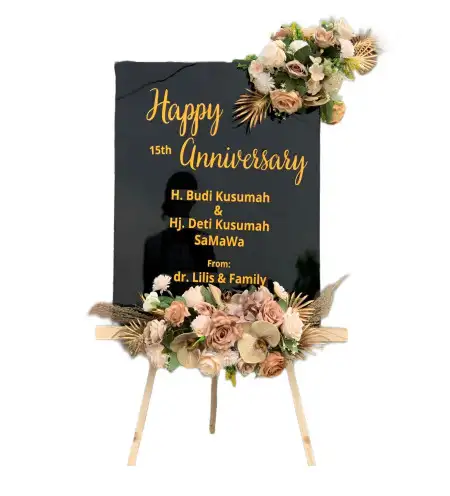 Papan Bunga Akrilik Botomuzoi